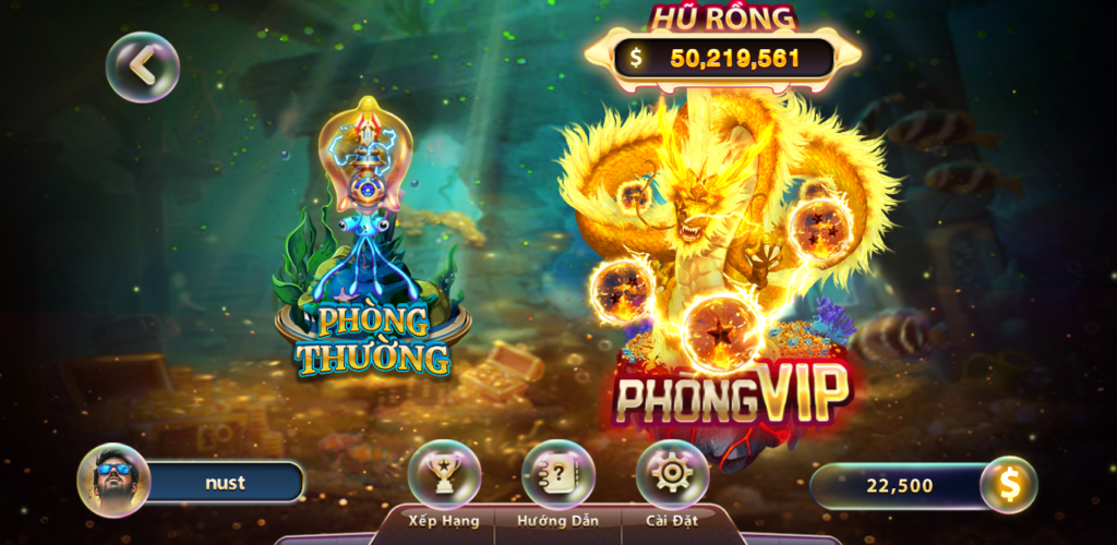 Hướng dẫn chơi Vua săn cá tại cổng game bài Sunwin